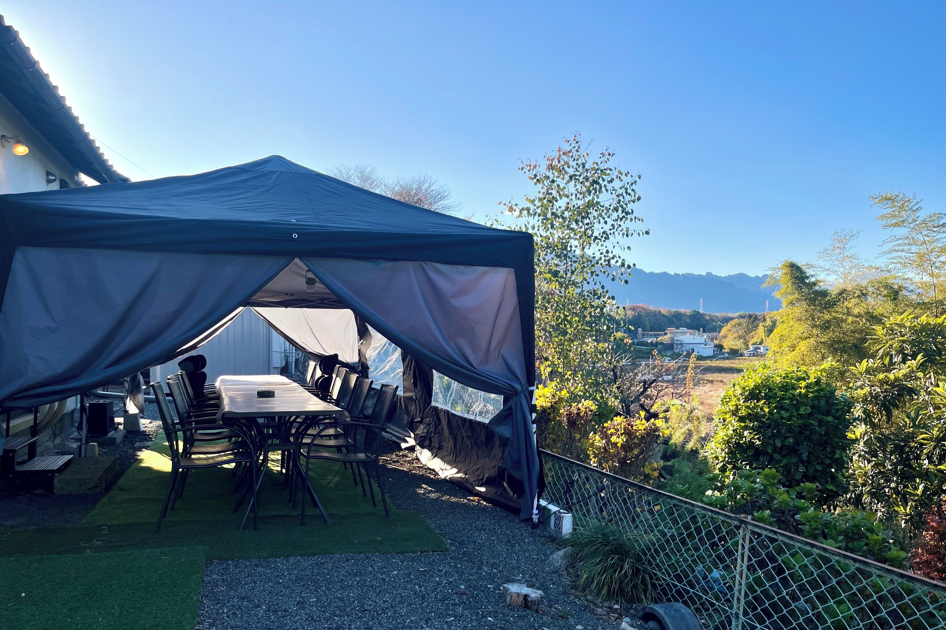 Private villa [Mitsuba House] Max 16 guests, Non Smoking | Terrace/patio