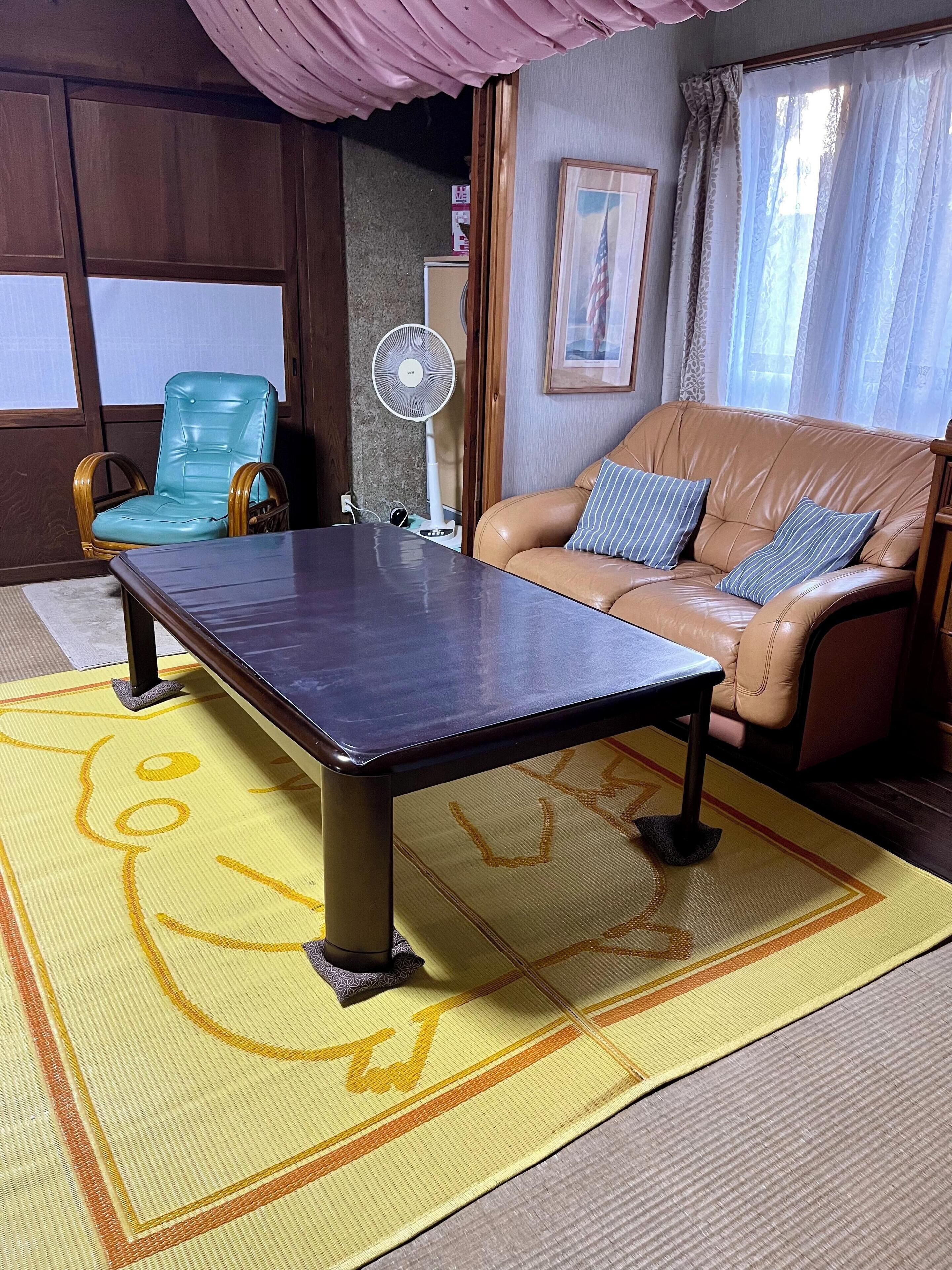 Nhà kiểu Nhật, 2 phòng ngủ, bếp nhỏ, khu vực vườn (Private,Max 20 guests,Non Smoking) | Khu phòng khách | TV màn hình phẳng, đầu đĩa DVD 