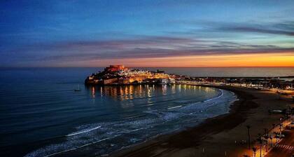 Appart 4/6 ihmistä merinäköalalla, ulko- ja lämmitetty uima-allas