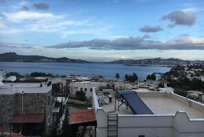 Blick von der Unterkunft