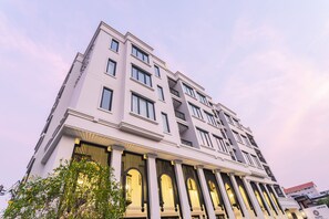 Fassade der Unterkunft