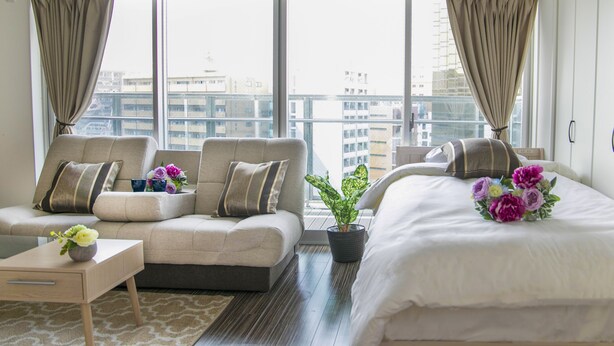 Family Apartment (L03) | Living area - Nipponbashi-House (Osaka)