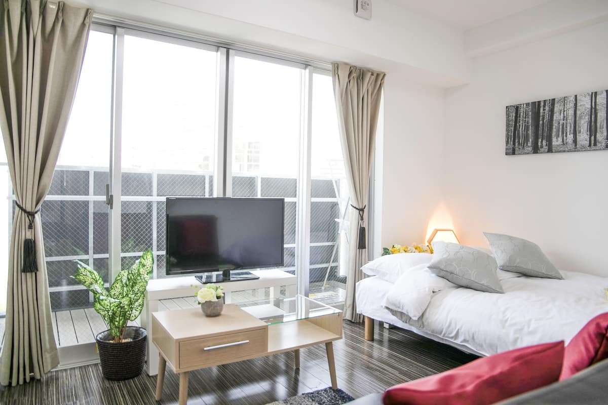 Departamento Deluxe (K01) | 1 habitación, decoración personalizada y muebles diferentes