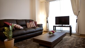 Familienapartment (Luxury, H01) | Wohnzimmer