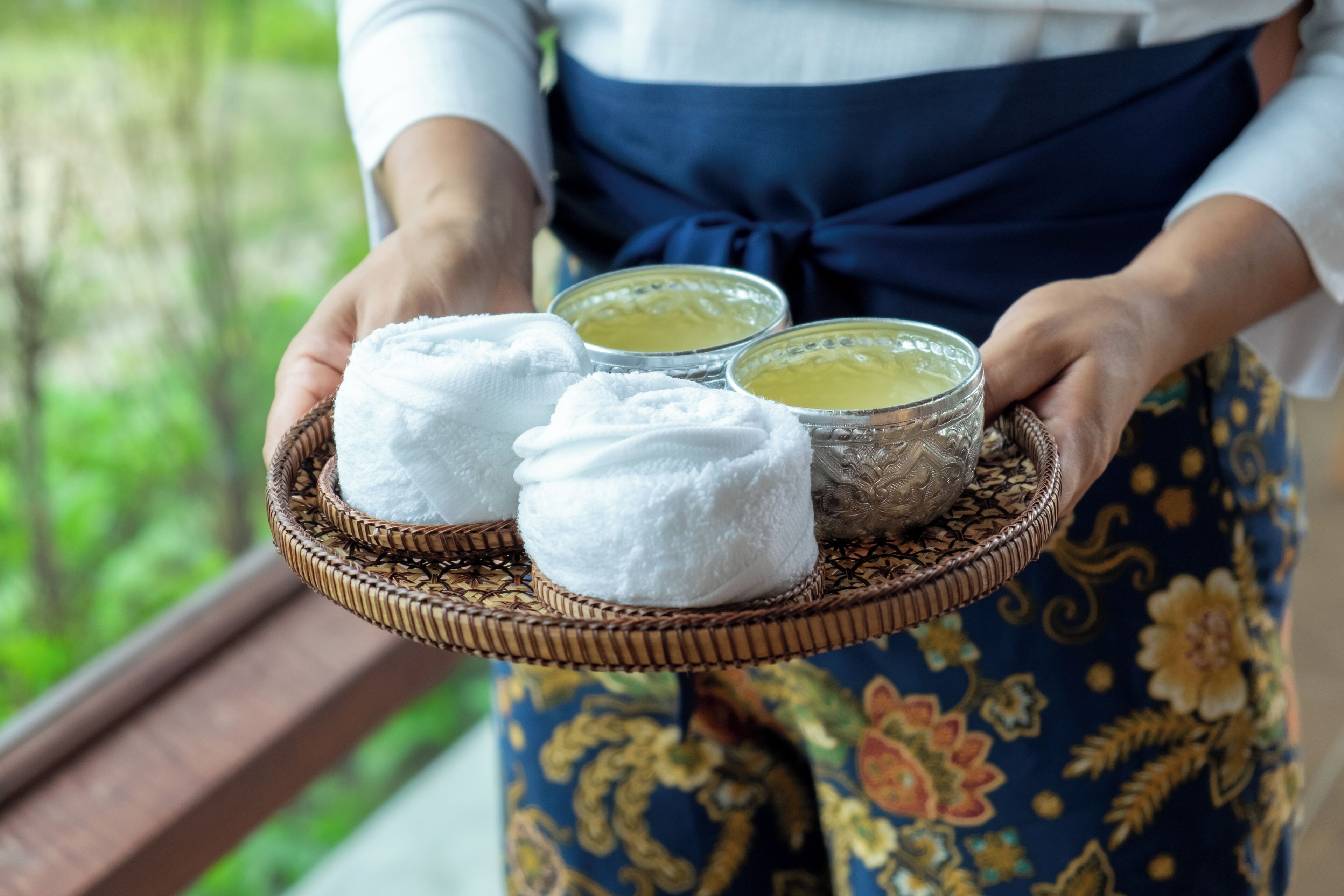 Quầy thủ tục nhận/trả phòng