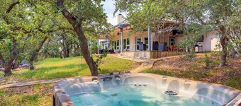 Modern Fischer House w/ Deck, Fire Pit & Hot Tub!