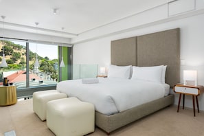 Appartement Luxe | 1 chambre, coffres-forts dans les chambres, bureau