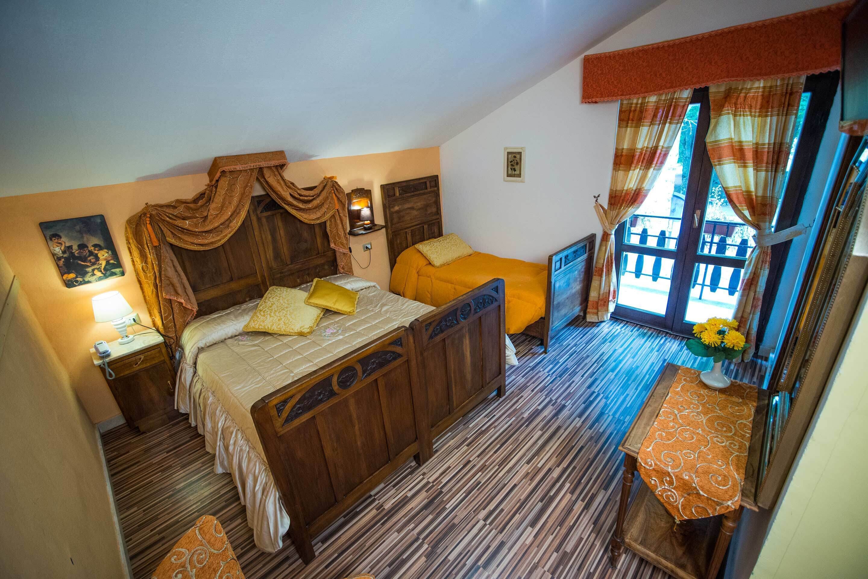 家庭房, 阳台 | 隔音、免费 WiFi、床单