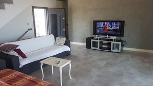 Villa, 4 Bedrooms | Living room | LCD TV - BO089 by Villaofsummer (Mugla)