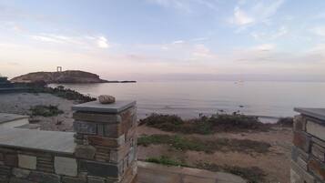 En la playa, toallas de playa