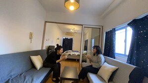 아파트, 침실 1개 | 거실 공간