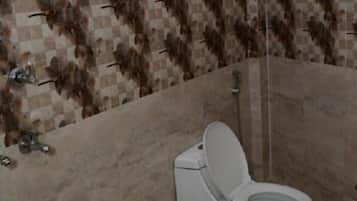 Shower, towels