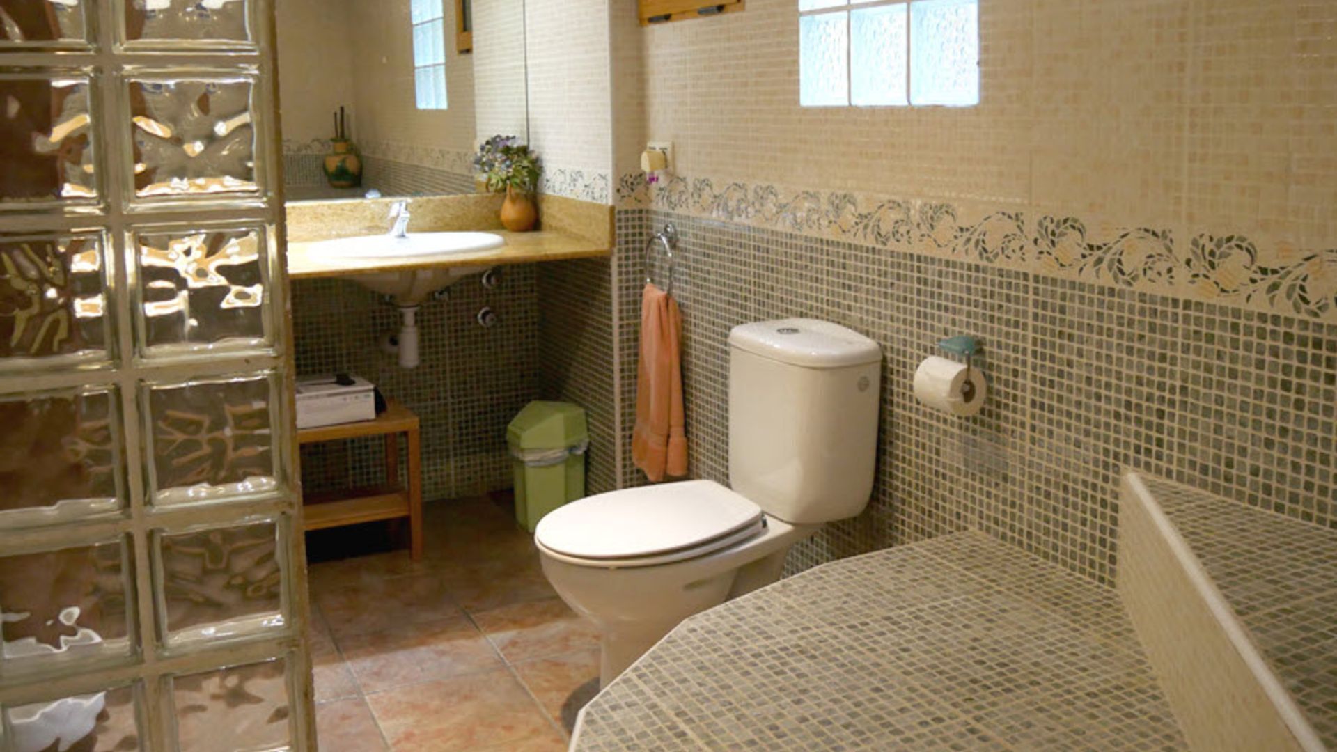 Sèche-cheveux, savon, papier toilette