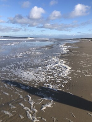 On the beach