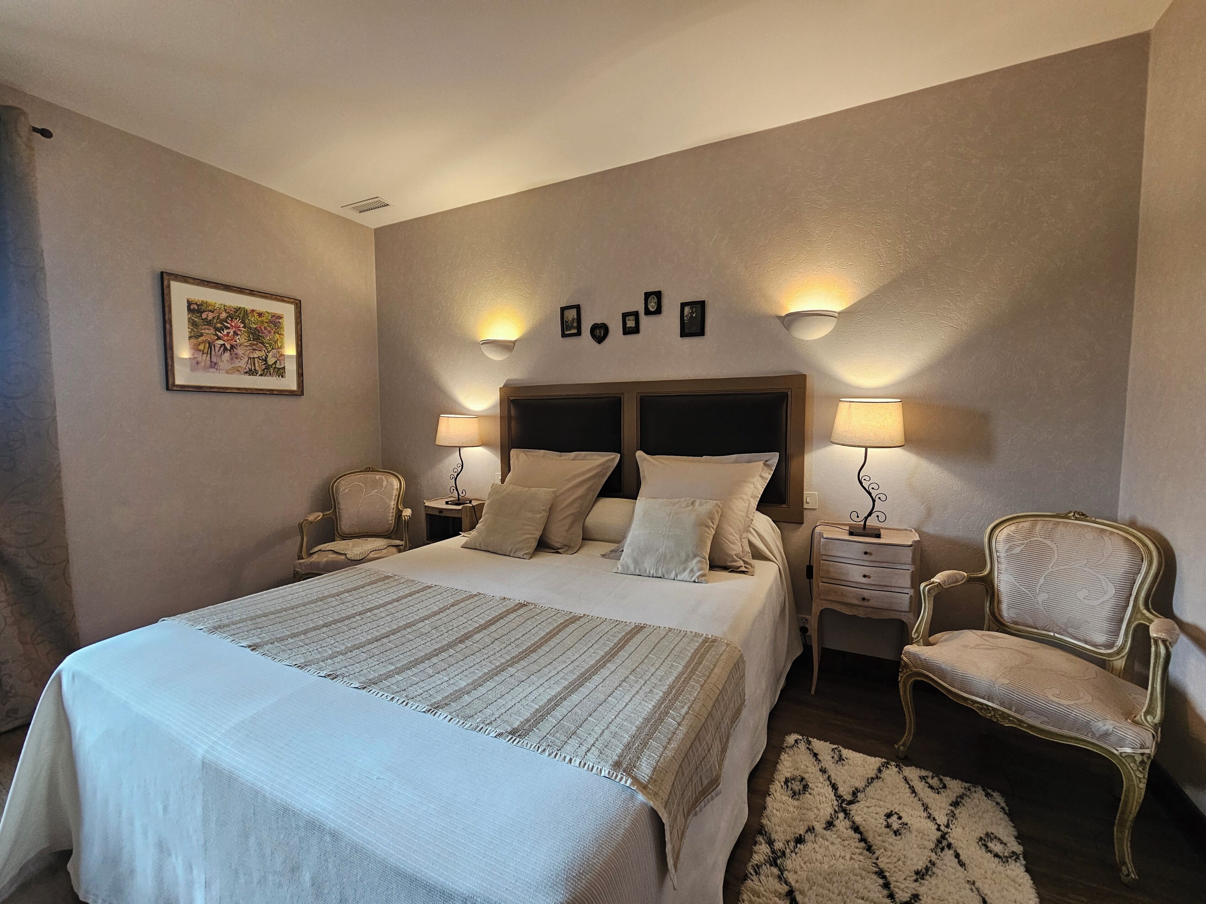 Double Room (Château de Laborde) | Premium bedding, individually decorated, individually furnished, desk