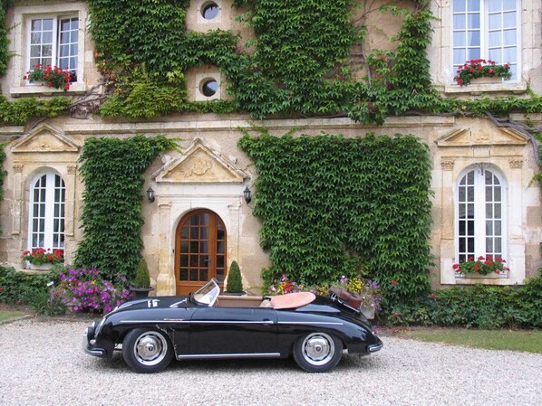 Façade de l’hébergement