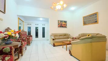 Zona de estar del vestíbulo