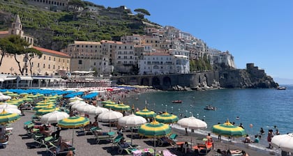 The Anchor of Amalfi, located in the very center of Amalfi, just 30 stairs