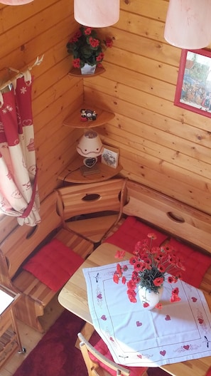 Interior - Wooden chalet Munster in Alsace close to shops-tourism-Colmar (Munster)