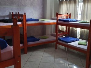 Free WiFi, bed sheets