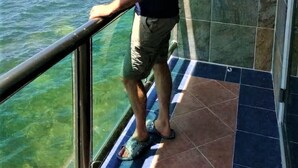 Premium Studio, Balcony, Sea View | Balcony - Kaeli's Caribbean Studios (Campeche)