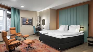 Hypo-allergenic bedding, individually decorated, individually furnished