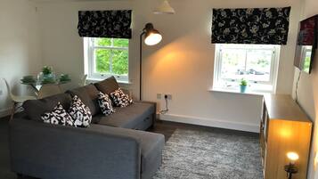 Apartment | Living room | Flat-screen TV