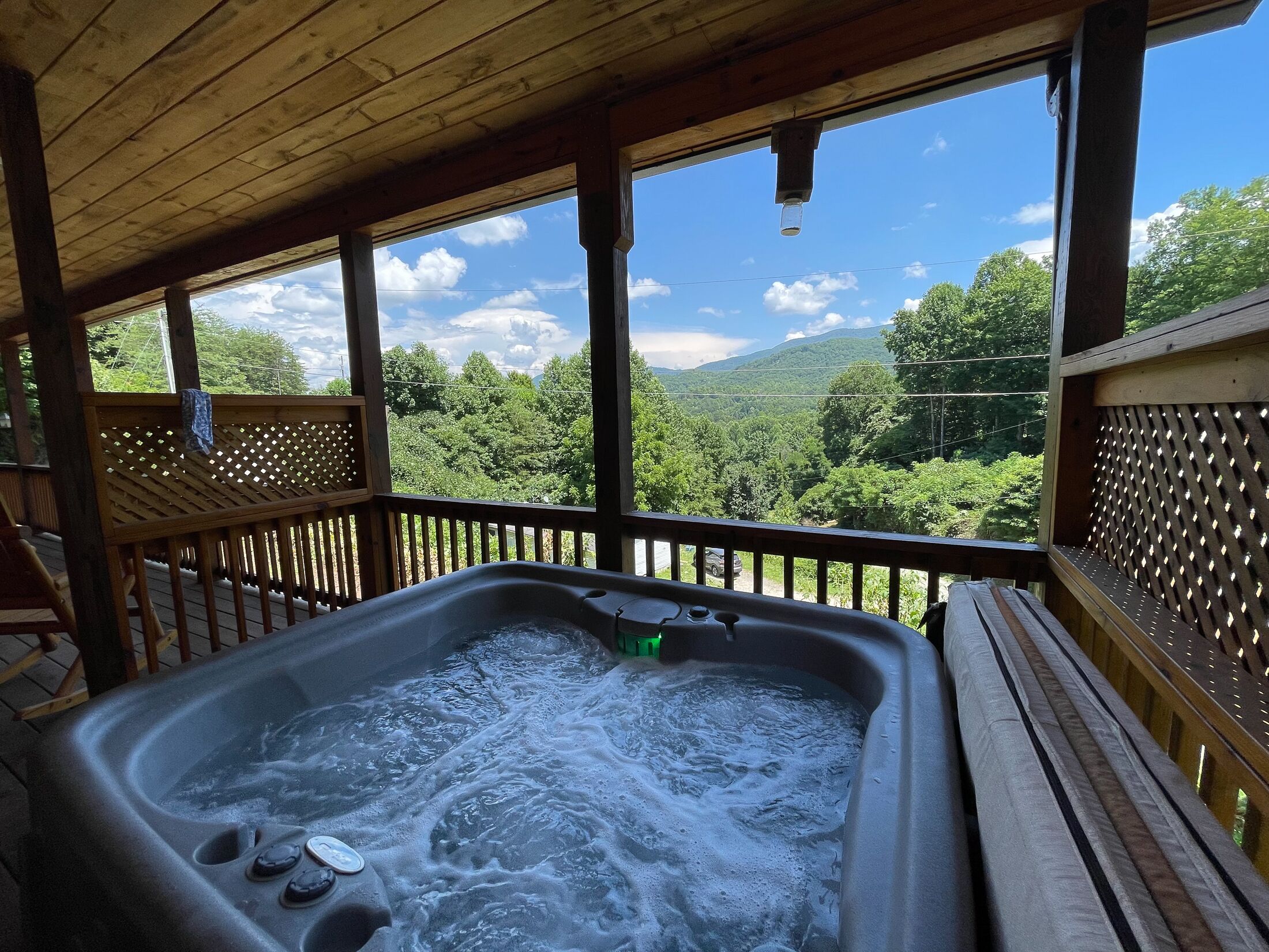 Baignoire à remous extérieure
