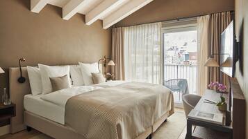 Ropa de cama hipoalergénica y minibar