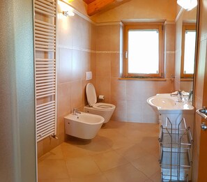 Dusche, Handtücher