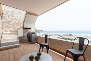 Superior Apartment | Terrace/patio - Marina del Rey (Concon)