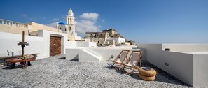 Terrace/patio - Villa di Capo (Santorini)