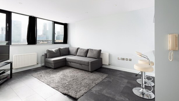 Apartment, 2 Bedrooms | Living area | Flat-screen TV - Modern 2 bed apartment in East London (London)