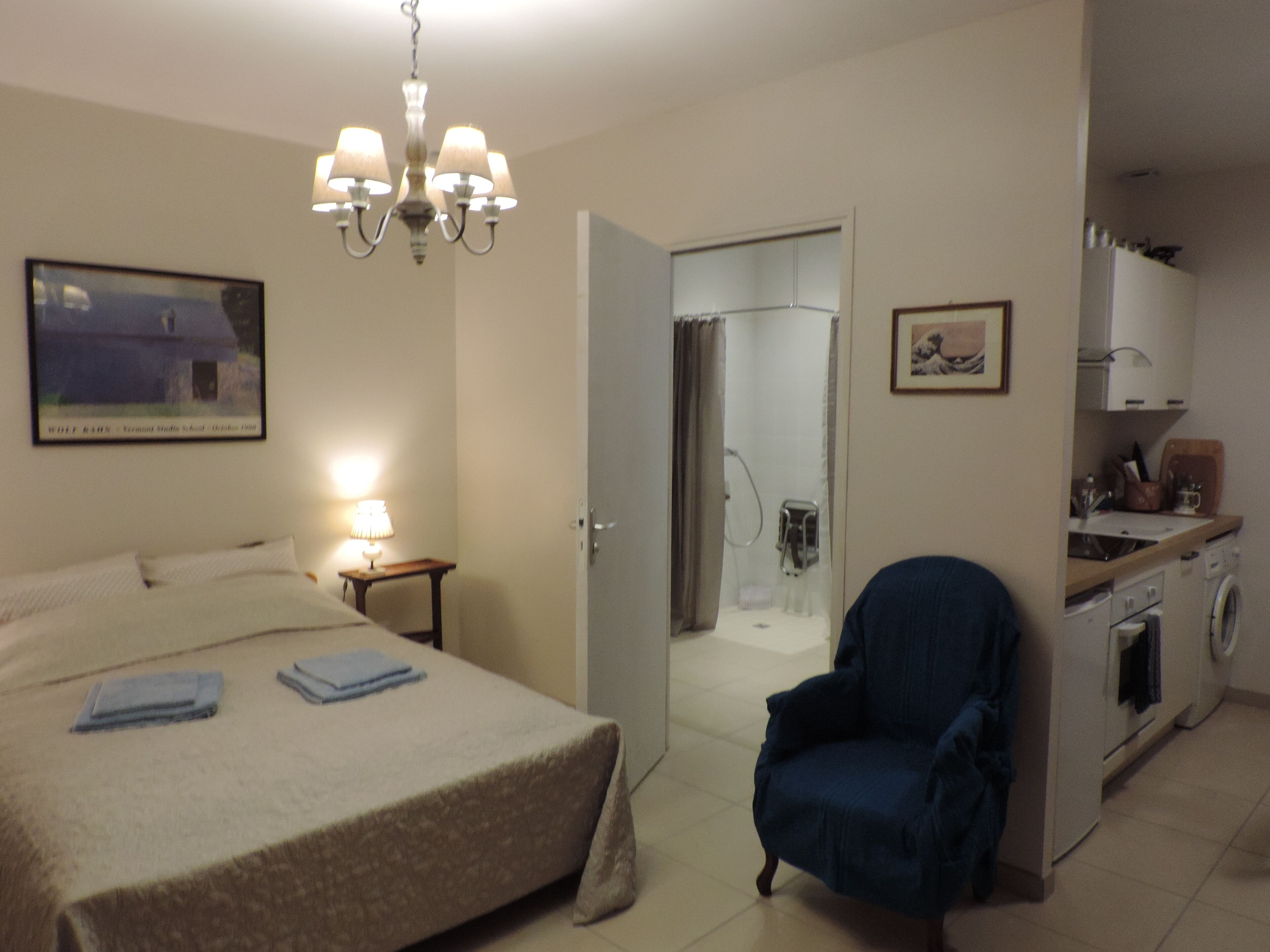 1 chambre, Wi-Fi, draps fournis, accès pour personnes à mobilité réduite