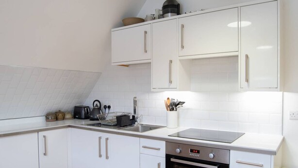 Apartment (1 Bedroom) | Private kitchen | Fridge, oven, stovetop, toaster - Cosy 1 Bed Flat in Central Dalston Location (London)