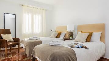 Leilighet, 4 soverom | 4 soverom, strykejern/-brett, wi-fi (inkludert) og sengetøy