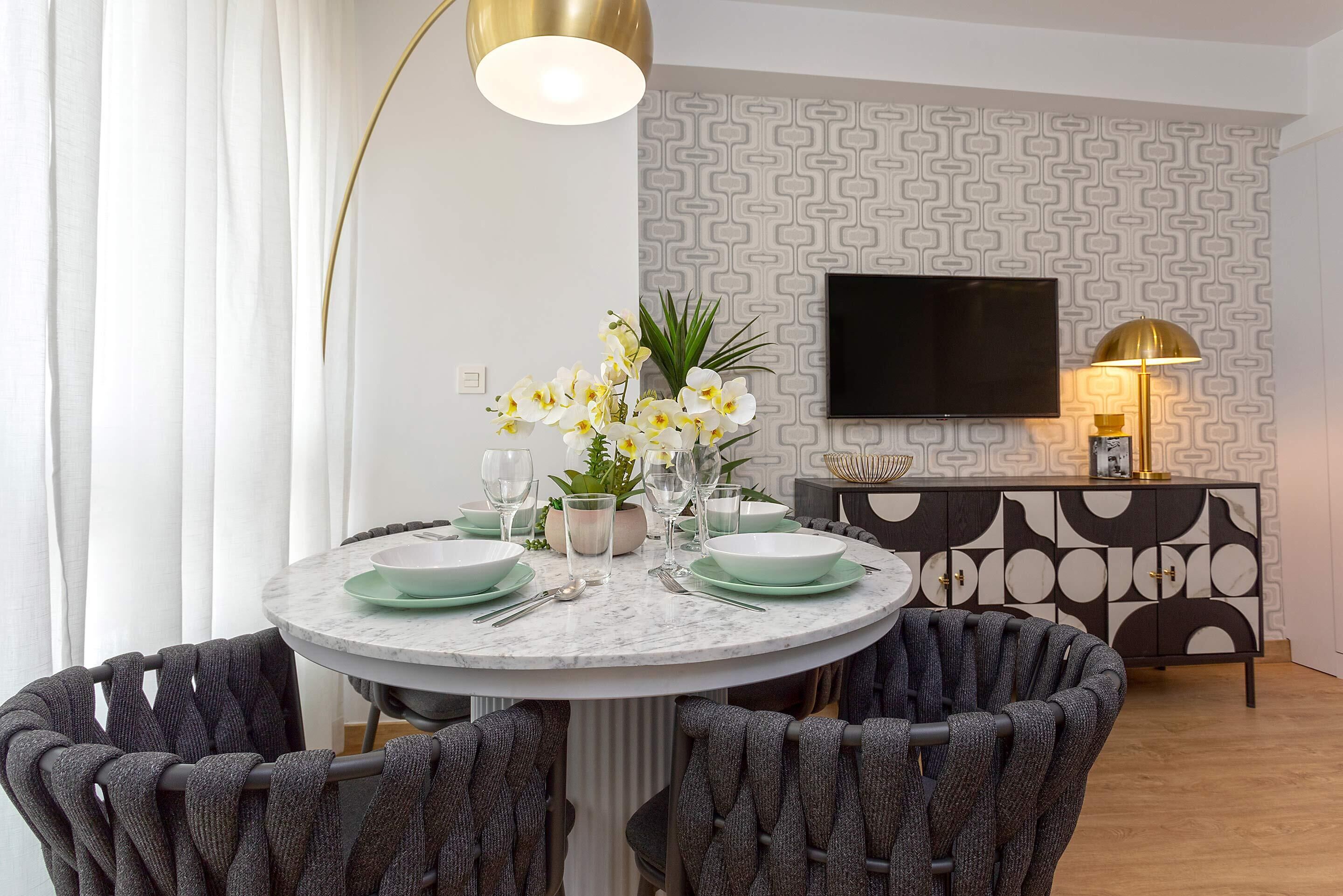 Apartament, 2 dormitoris | Zona de menjador de l'habitació