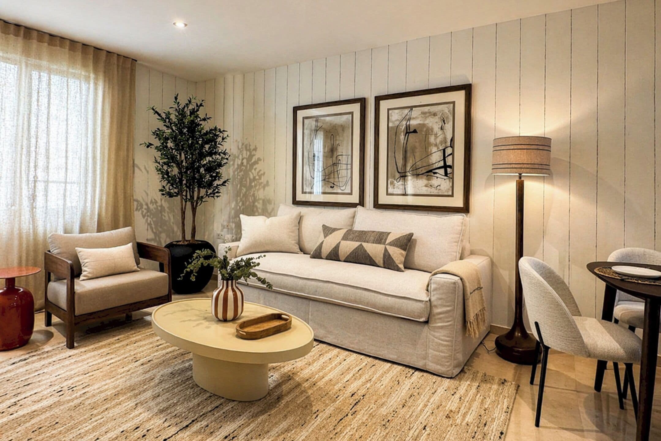 Apartment (0 Bedroom) | Living area | 32-inch flat-screen TV with cable channels, TV