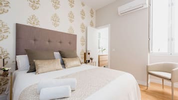 Lägenhet (2 Bedrooms) | 2 sovrum, strykjärn/strykbräda, gratis wi-fi och sängkläder