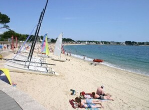 Nær stranden