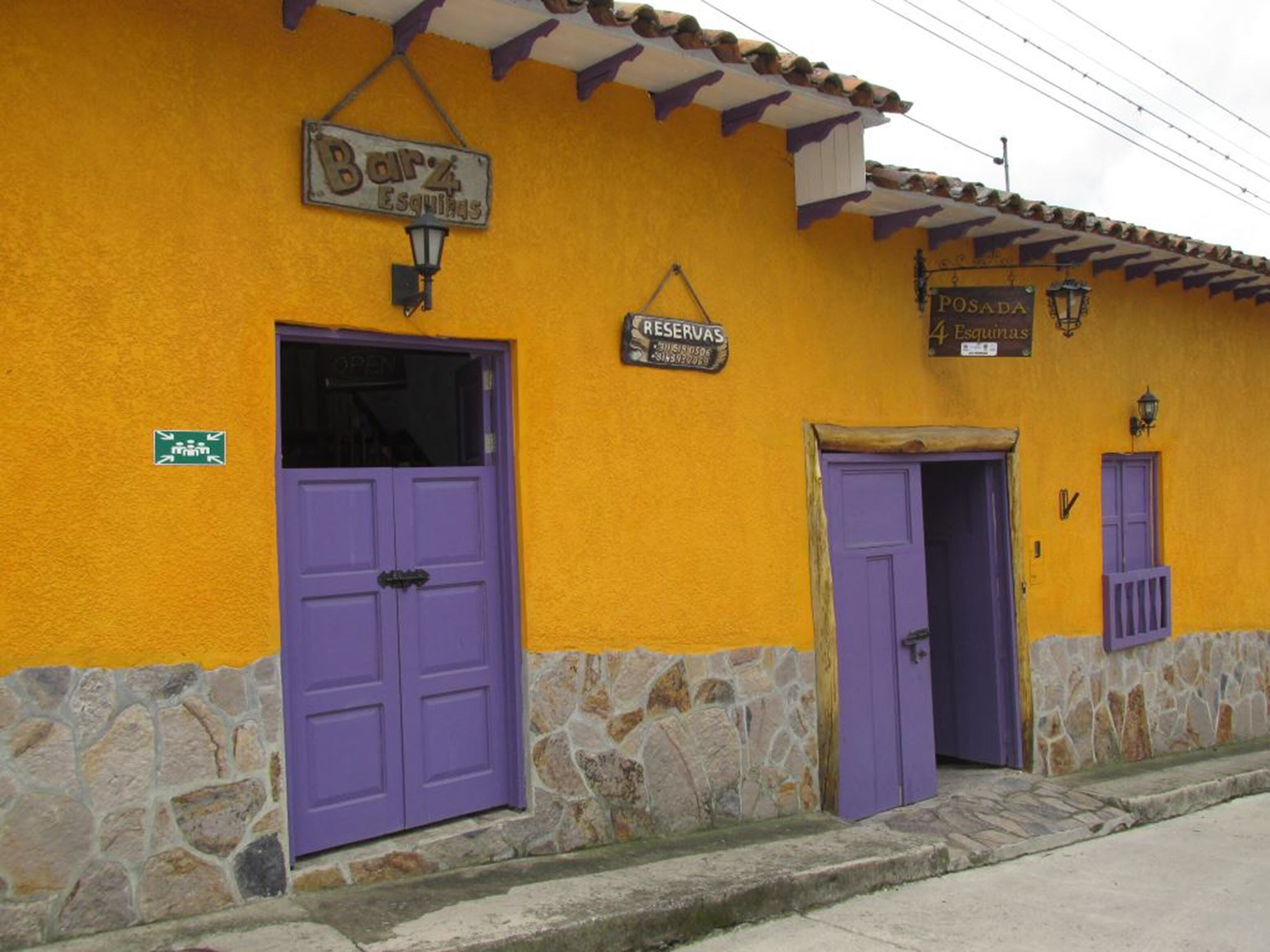 Entrada da propriedade