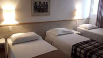 In-room safe, bed sheets