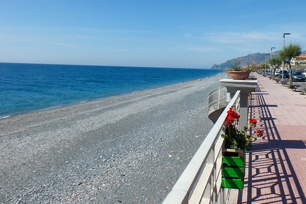 Beach nearby, black sand