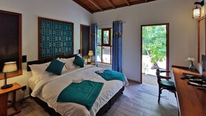 Boutique Beach View Room | Minibar, in-room safe, desk, laptop workspace - Village Hideaways & Spas (Fulhadhoo)
