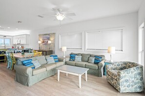 Smart TV - Morning Glory - Coastal Beachfront Cottage, Pet Friendly (Gulf Shores)