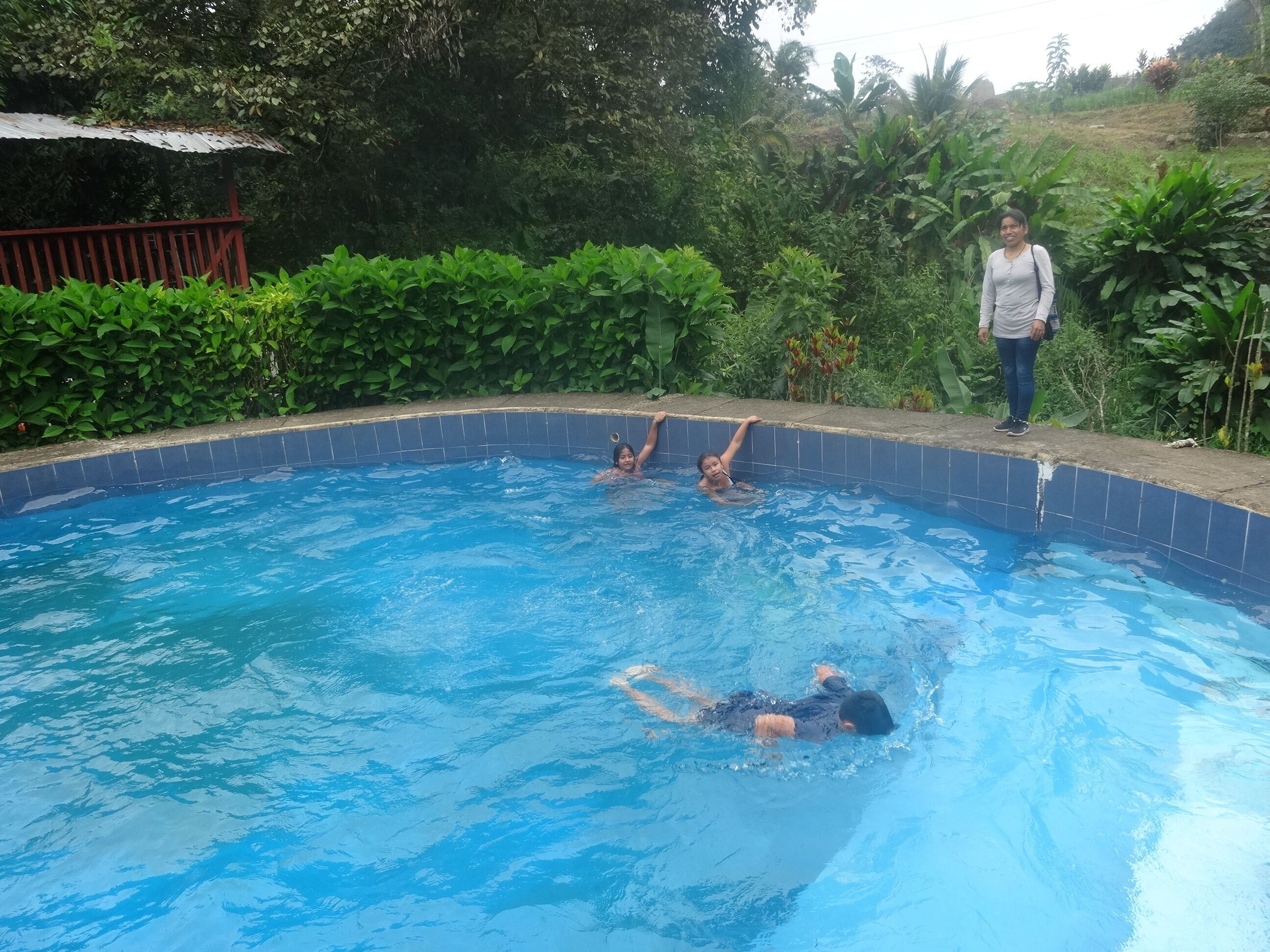 2 hồ bơi ngoài trời, dù/ô trên bãi biển/hồ bơi, ghế dài tắm nắng 