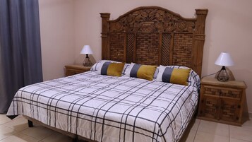 Individually decorated, individually furnished, blackout drapes