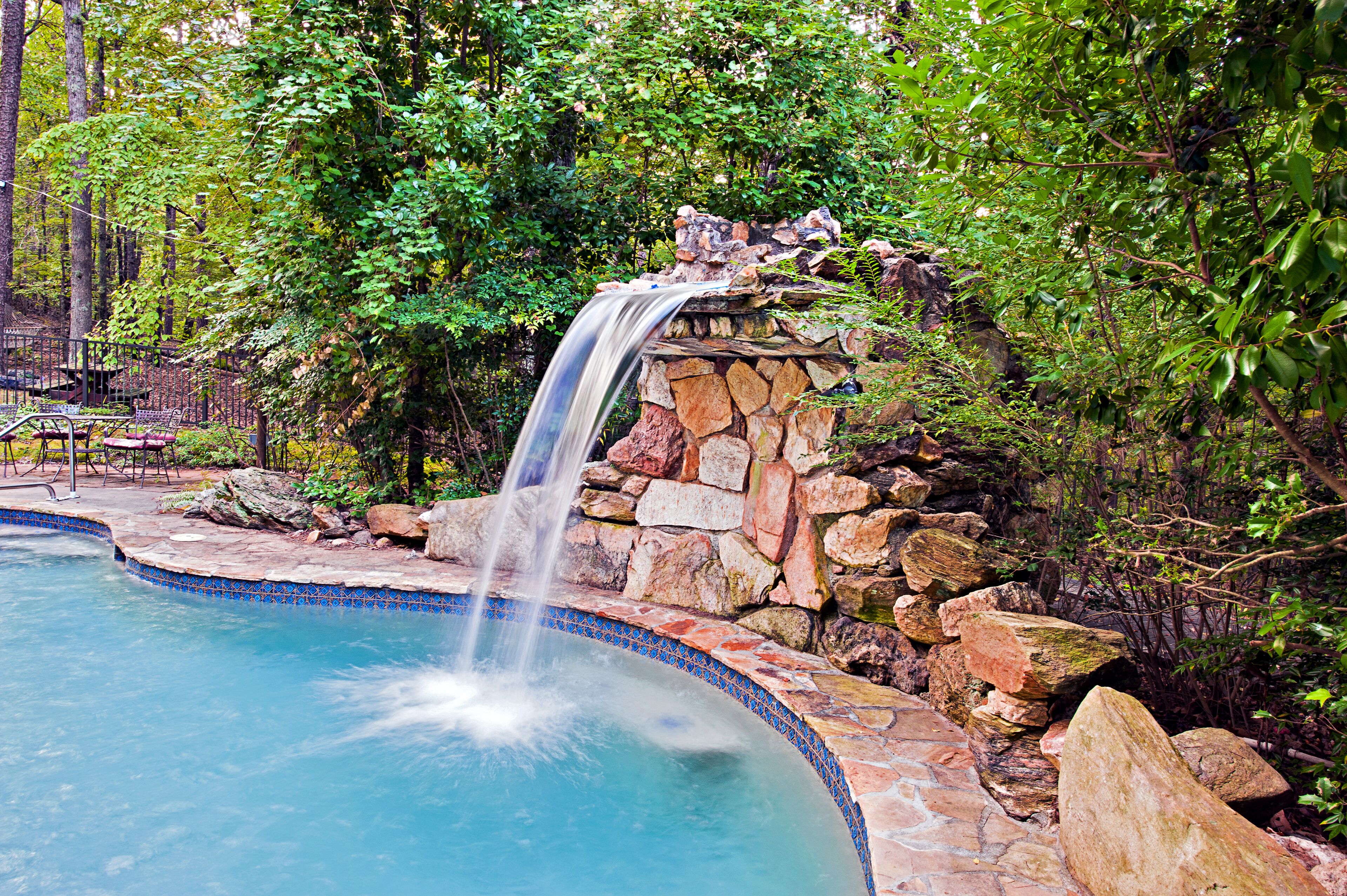 Alberca al aire libre por temporada 