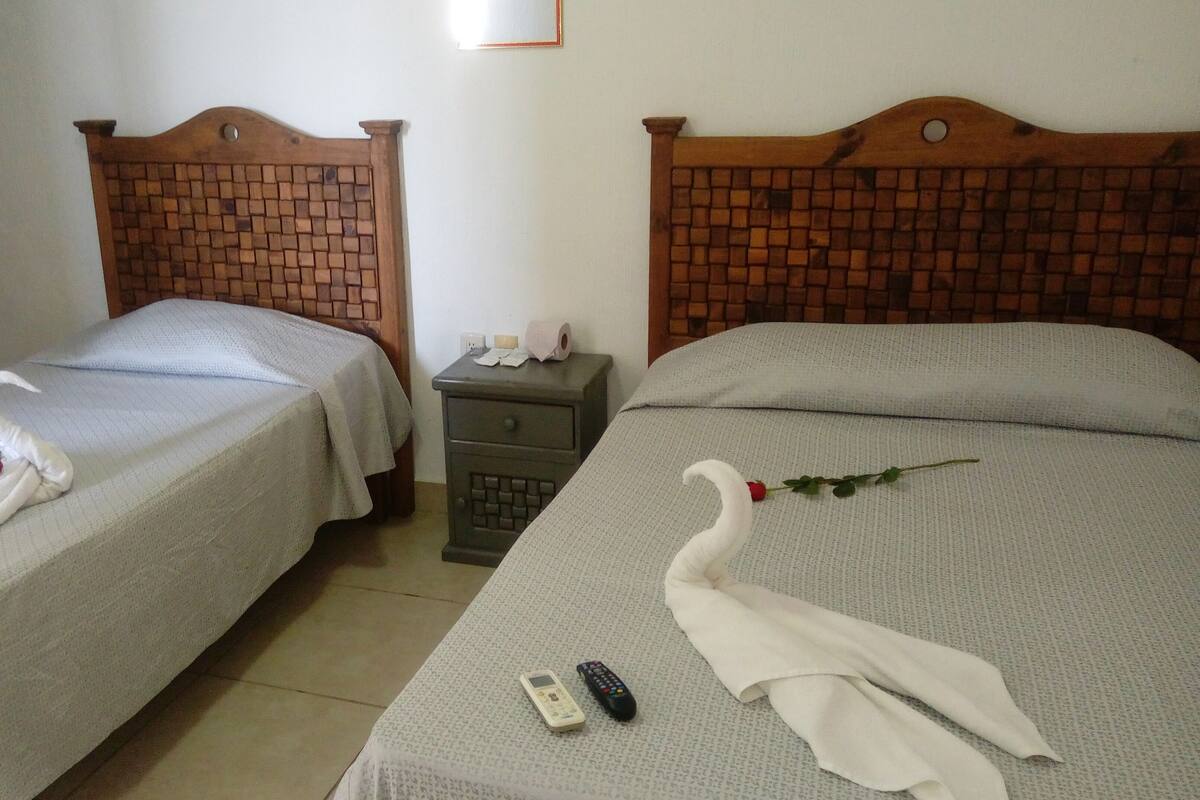 Free WiFi, bed sheets