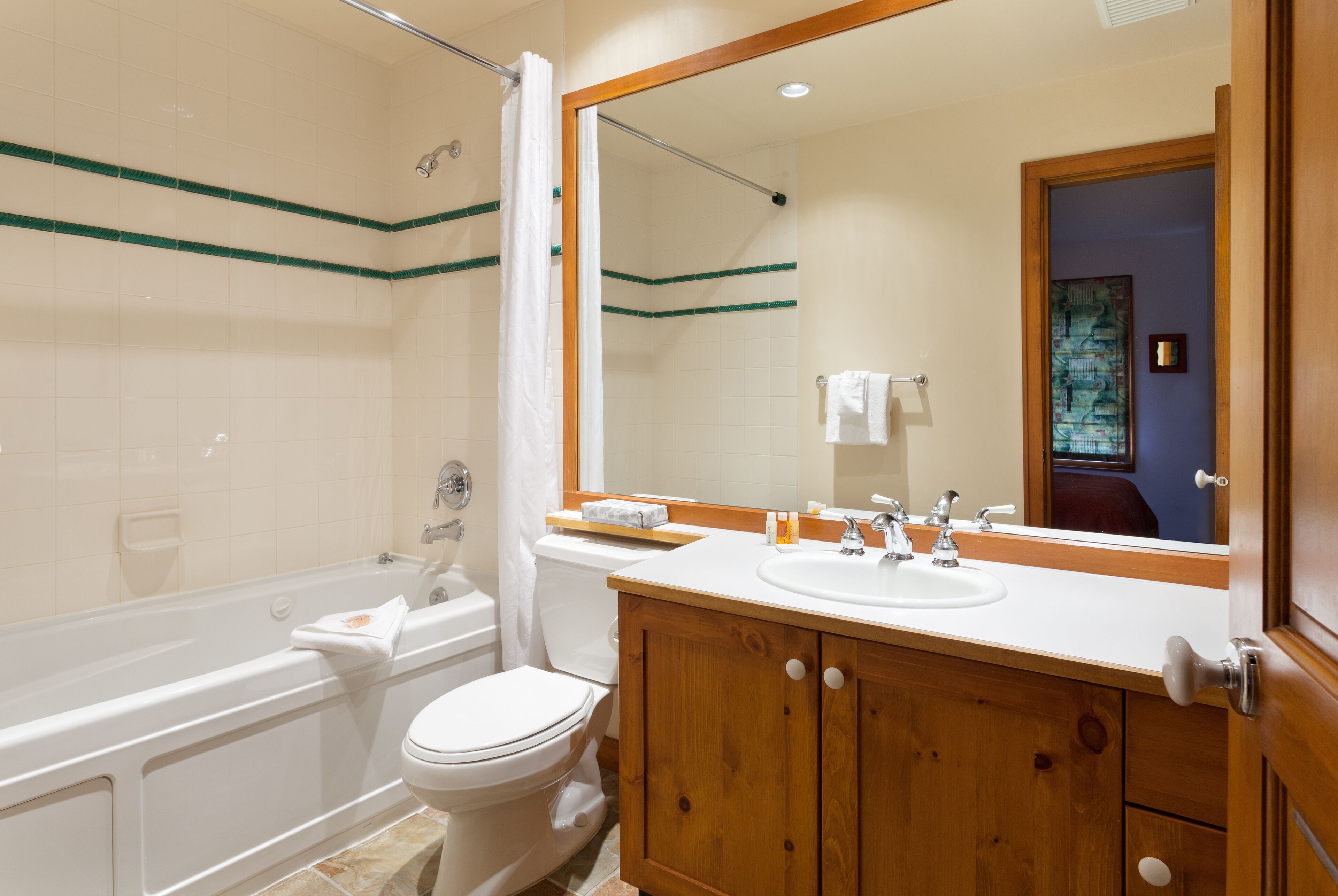 Residenza, 2 camere da letto, 2 bagni (18) | Bagno | Combinazione doccia/vasca, asciugamani
